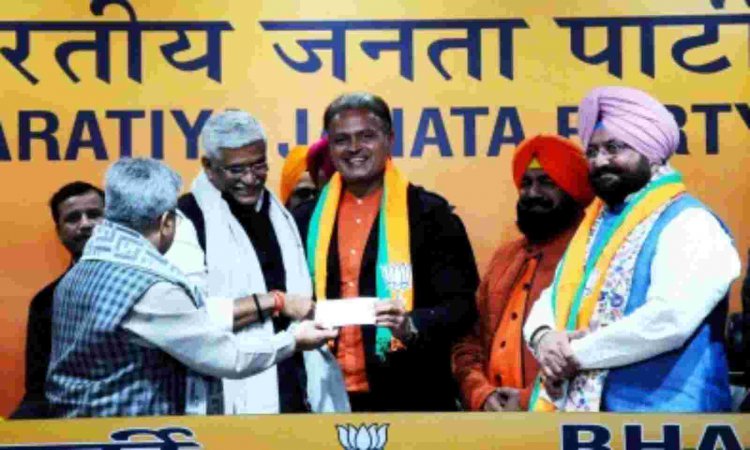 फतेहजंग और बलविंदर लाडी ने कांग्रेस छोड़ी, भाजपा में शामिल
