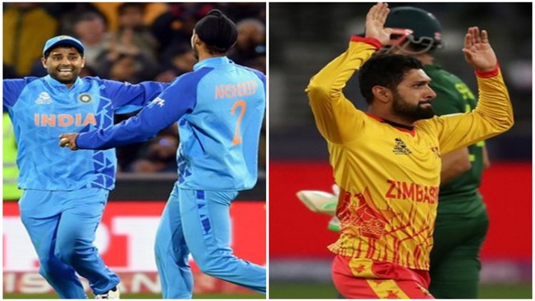 T20 क्रिकेट विश्वकप : भारत ने जिम्बाब्वे को हराया सेमीफाइनल में इंग्लैंड से होगा सामना