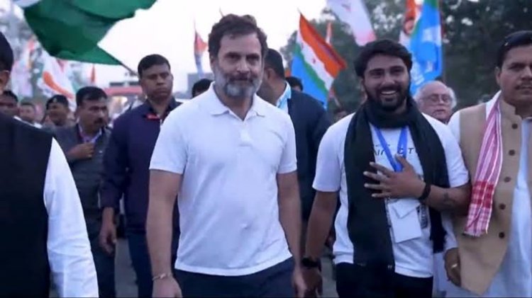 राहुल गांधी की भारत जोड़ो न्याय यात्रा के काफिले पर हमला, भाजपा पर आरोप